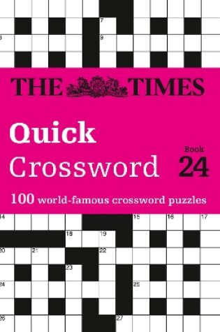 Cover of The Times Quick Crossword Book 24