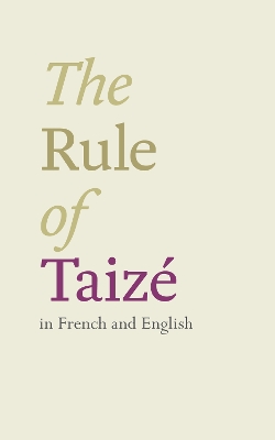 Book cover for The Rule of Taize