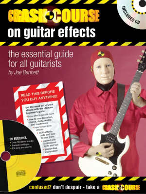 Book cover for Crash Course on Guitar Effects