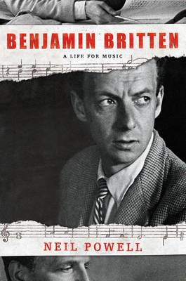 Book cover for Benjamin Britten