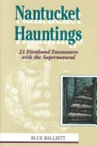 Cover of Nantucket Hauntings