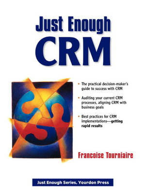 Book cover for Just Enough CRM