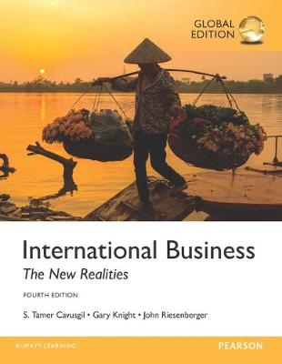Book cover for International Business: The New Realities, Global Edition