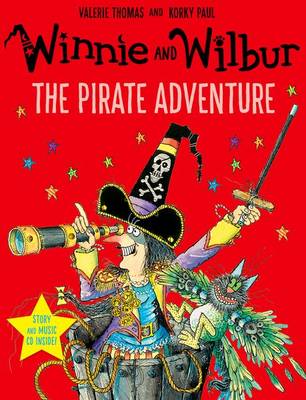 Book cover for Winnie and Wilbur: The Pirate Adventure with audio CD
