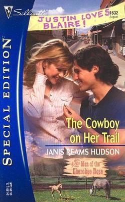 Book cover for The Cowboy on Her Trail