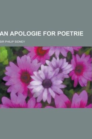 Cover of An Apologie for Poetrie