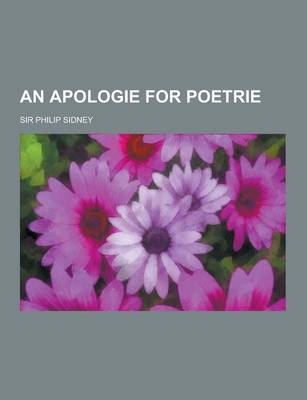 Book cover for An Apologie for Poetrie