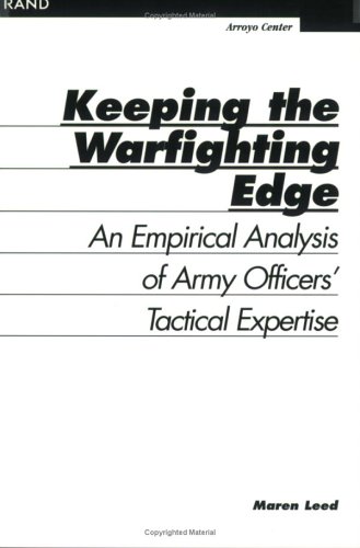 Book cover for Keeping the Warfighting Edge