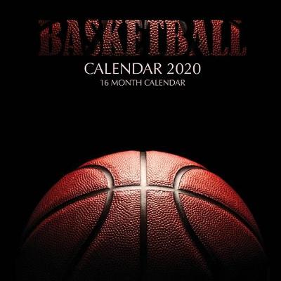 Book cover for Basketball Calendar 2020