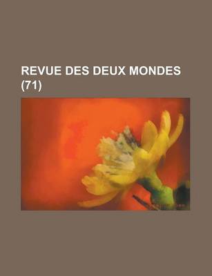 Book cover for Revue Des Deux Mondes (71)