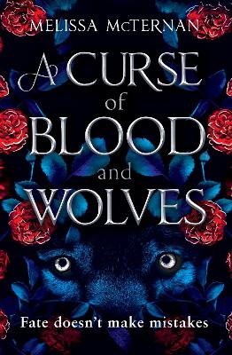 Book cover for A Curse of Blood and Wolves