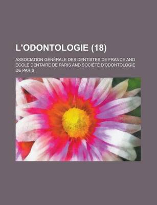 Book cover for L'Odontologie (18 )