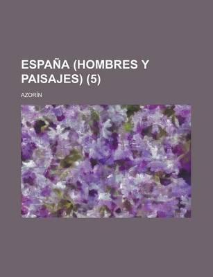 Book cover for Espana (Hombres y Paisajes) (5)