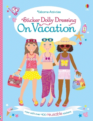 Book cover for Sticker Dolly Dressing  On Vacation