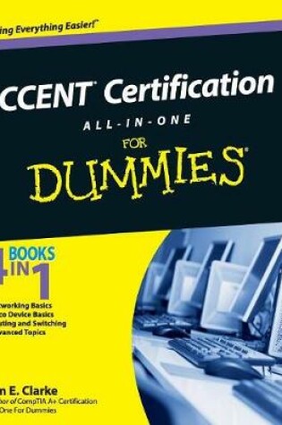 Cover of CCENT Certification All-in-One For Dummies