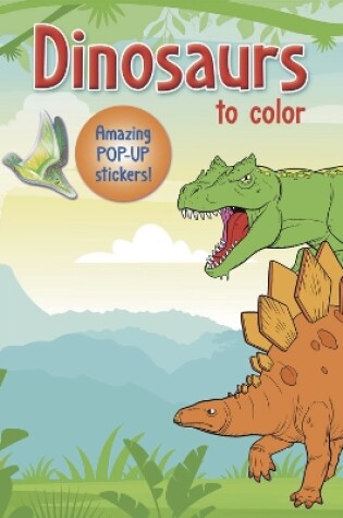 Cover of Dinosaurs to color
