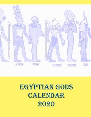 Book cover for Egyptian Gods Calendar 2020