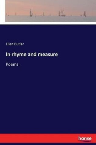 Cover of In rhyme and measure