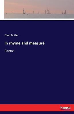 Book cover for In rhyme and measure
