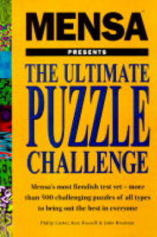 Cover of Mensa Ultimate Puzzle Challenge