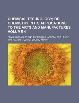 Book cover for Chemical Technology Volume 4