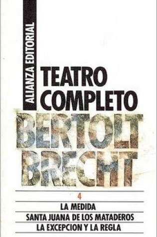 Cover of Teatro Completo 4