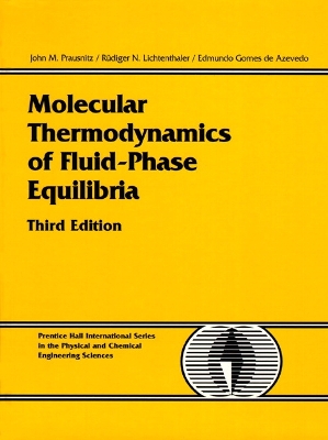 Book cover for Molecular Thermodynamics of Fluid-Phase Equilibria