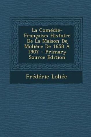 Cover of La Comedie-Francaise