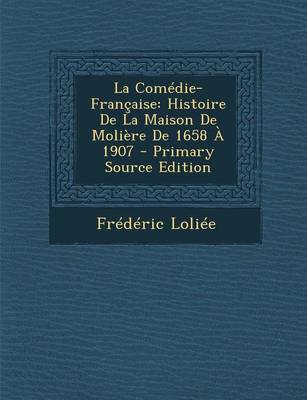 Book cover for La Comedie-Francaise