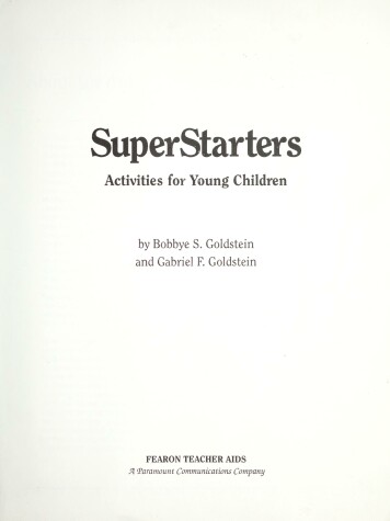 Book cover for Superstarters