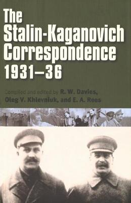 Cover of The Stalin-Kaganovich Correspondence, 1931-36