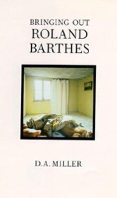 Book cover for Bringing Out Roland Barthes