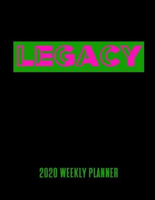 Book cover for Legacy 2020 Weekly Planner