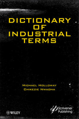 Cover of Dictionary of Industrial Terms