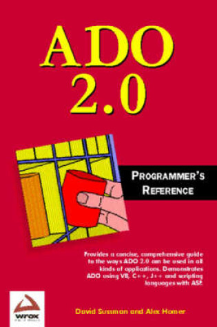 Cover of ADO 2.0 Programmer's Reference