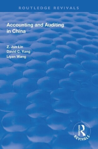 Cover of Accounting and Auditing in China