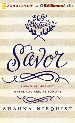 Book cover for Savor