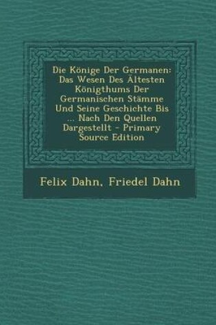Cover of Die Konige Der Germanen