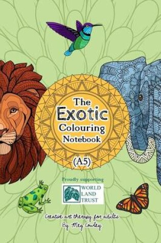 Cover of The Exotic Colouring Notebook (A5)