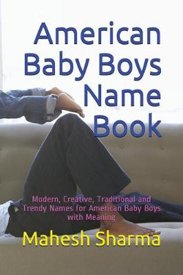 Book cover for American Baby Boys Name Book