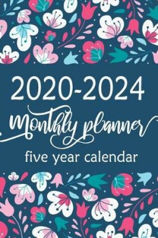 Cover of 2020-2024 Five Year Monthly Planner