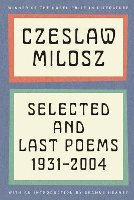 Book cover for Selected and Last Poems