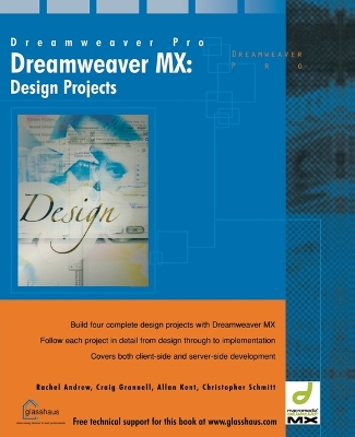 Cover of Dreamweaver MX Design Projects