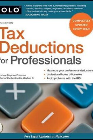 Cover of Tax Deductions for Professionals