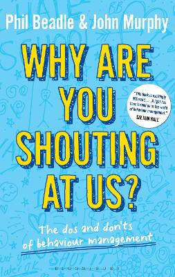 Book cover for Why are you shouting at us?