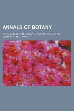 Cover of Annals of Botany