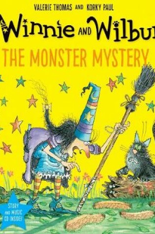 Cover of Winnie and Wilbur: The Monster Mystery PB + CD