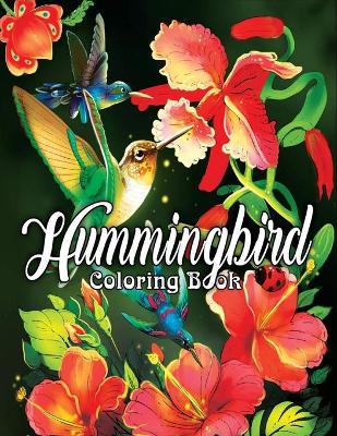 Book cover for Hummingbird Coloring Book