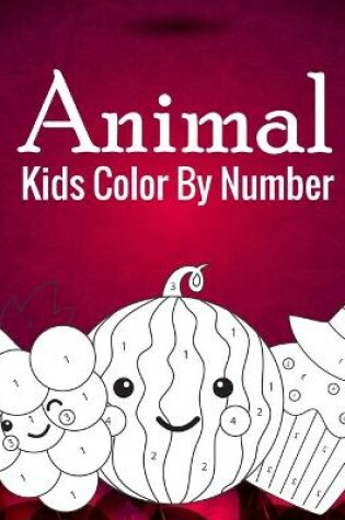 Cover of animal kids color by Number