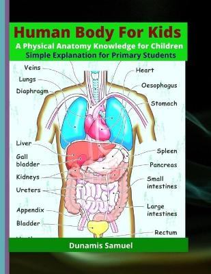 Book cover for HUMAN BODY FOR KIDS - A Physical Anatomy Knowledge for Children